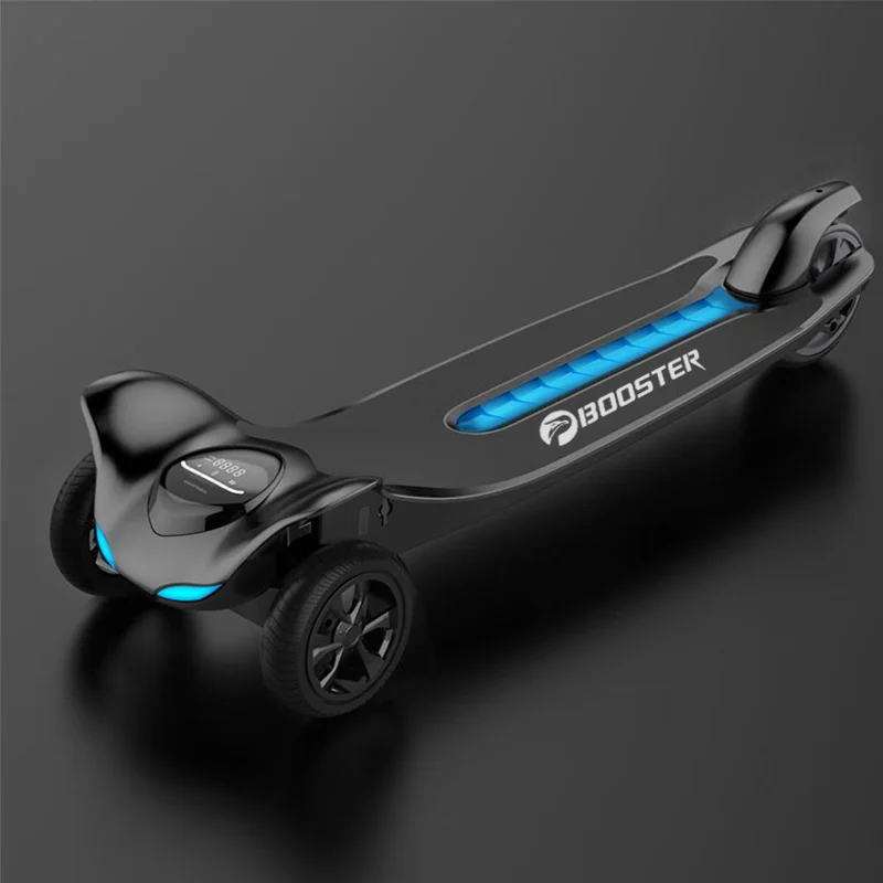 

Tomoloo hottest new design adult develop 2022 3 wheel skateboard electric tricycles scooter with BT with APP