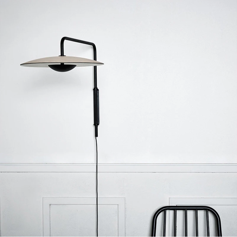 

Nordic Bedroom Reading Wall Lights LED Long Pole Lamp Simple Modern Home Decor Living Room Study Bedside Reading Wall Lamps
