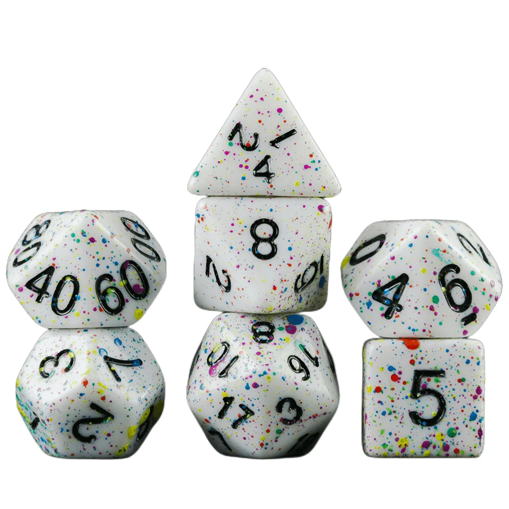 7 шт./набор игровые кости