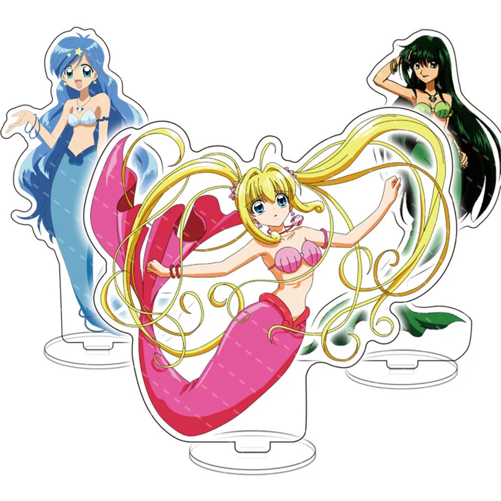 Горячая аниме Русалка Мелодия Pichi шаг Женская фигурка Косплей пластина Держатель