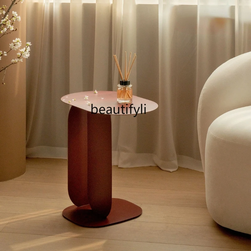 

yj Side Table Nordic Modern Minimalist Small Apartment Sofa Corner Table Bedroom Bedside Table Living Room Small Coffee Table