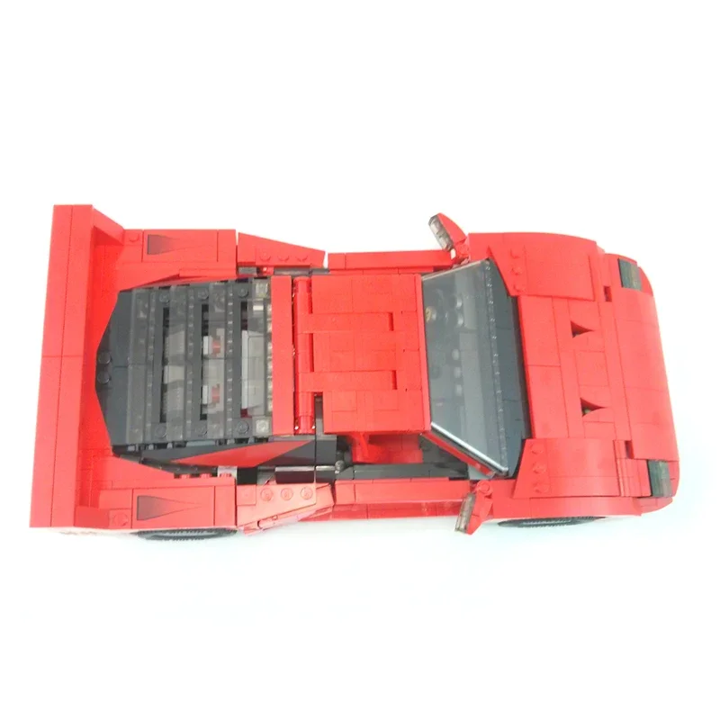 Классические технические Super Racing F40 совместимые блоки 21004 роскошные модели