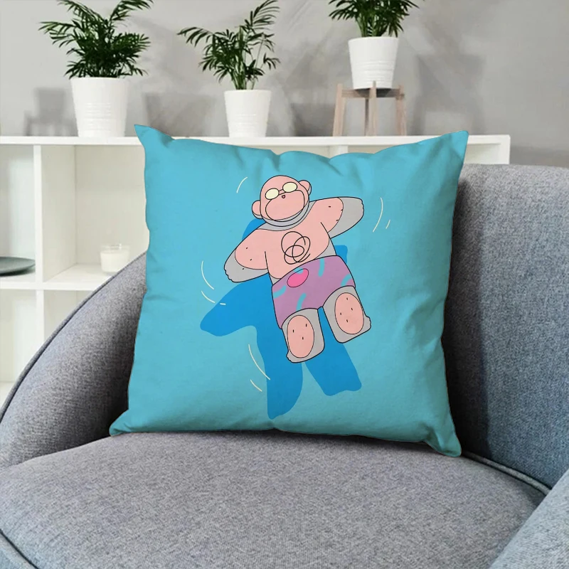 

Pillowcase BERTILO Couple Pillow Pillowcases for Pillows 45x45 Cushion Cover 45*45 Pilow Cases Car Decoration Fall Decor Anime
