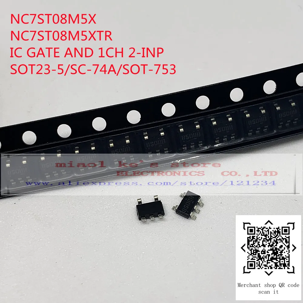 

[10 шт.] 100% Новый оригинальный: NC7ST02M5X NC7ST04M5X NC7ST08M5X NC7ST32M5X-SOT23-5/SC-74A/сот-753