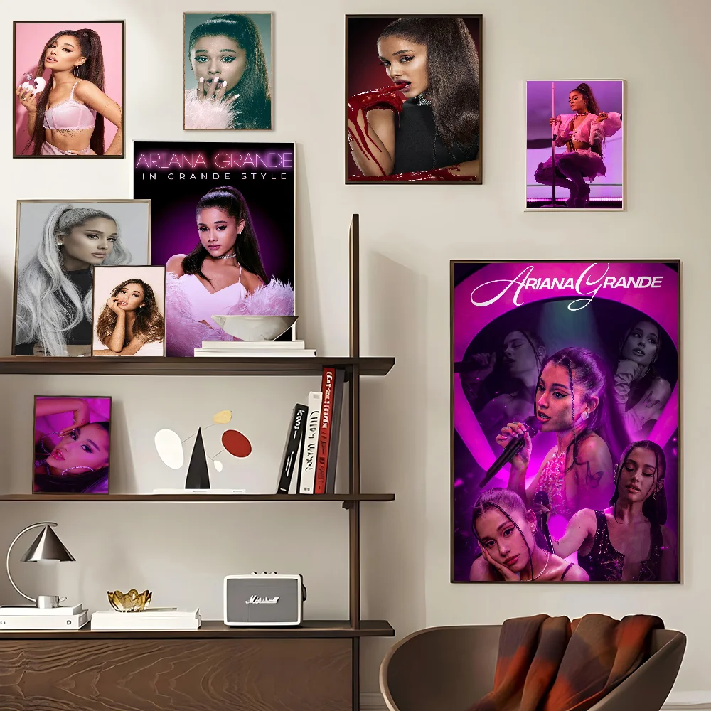 Певица Ариана-Грандо аниме постеры липкие HD качество настенные художественные