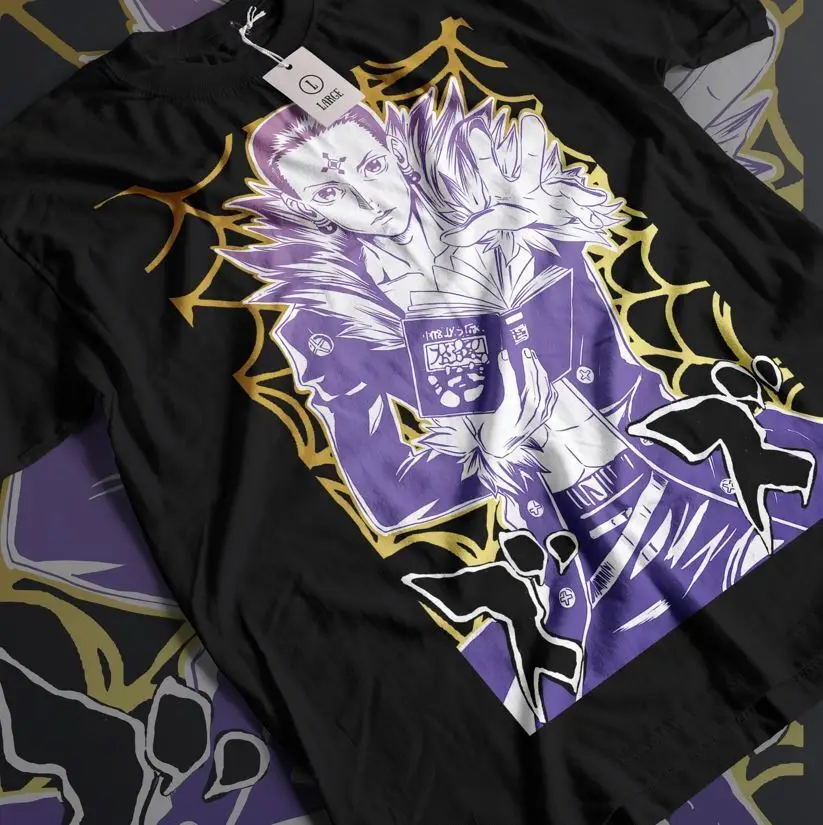 Футболка Chrollo Lucilfer Hunter X HXH с рисунком аниме все размеры