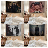peaky blinders diy wall tapestry hippie flower wall carpets dorm decor ins home decor