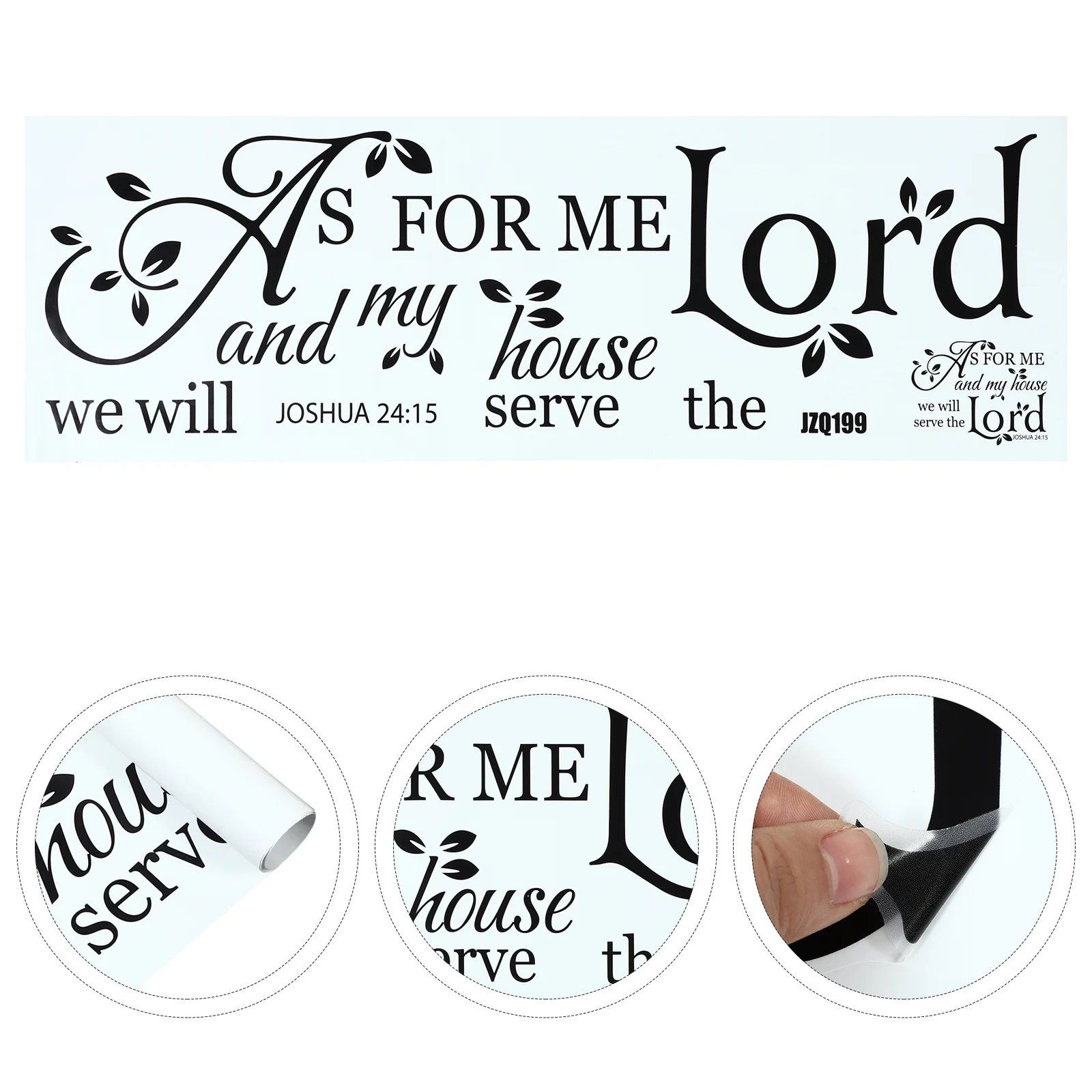 

Wall Stickers Sticker Home Decals Decal Decor Room Living Wallpaper Quote Lettering Decorations My Lord The Serve Will We