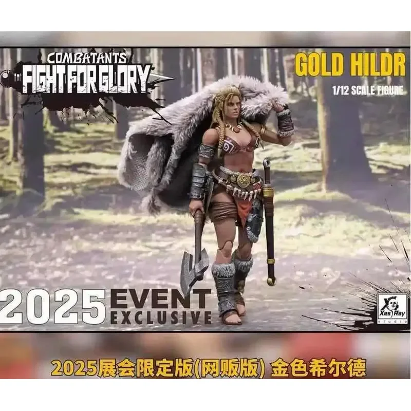 Новая коллекционная фигурка Xesray Fight For Glory 112 (2025) для мероприятий Combatants Event Gold Hildr, аниме-модель, украшение (art.: 3920db8959222) - 3920db8959222