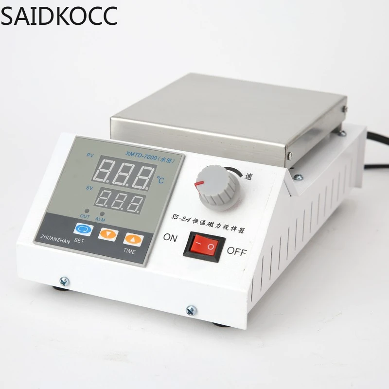 

Magnetic Stirrer Digital Thermostat Heating Magnetic Stirrer Laboratory Electric Stirrer Mixer Speed Temperature Control Timing