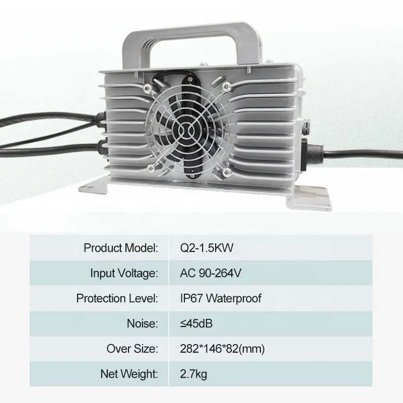 Зарядное устройство для гольф-мобиля ATV 36V25A 48V25A20A 60V20A 72V1 8A водонепроницаемый IP66