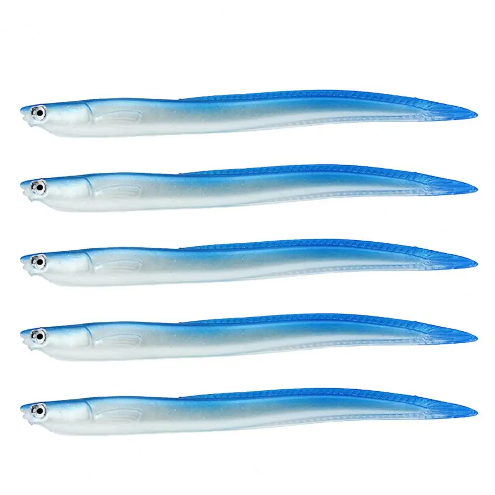 

Рыболовная наживка, 14 см/6,3 г, Мягкая приманка для рыбалки, светящаяся, 5 шт.