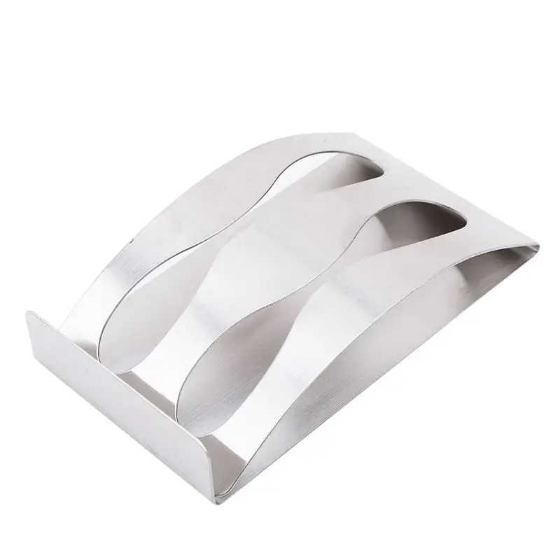 Настенный держатель для зубных щеток из нержавеющей стали с крючком 3/2