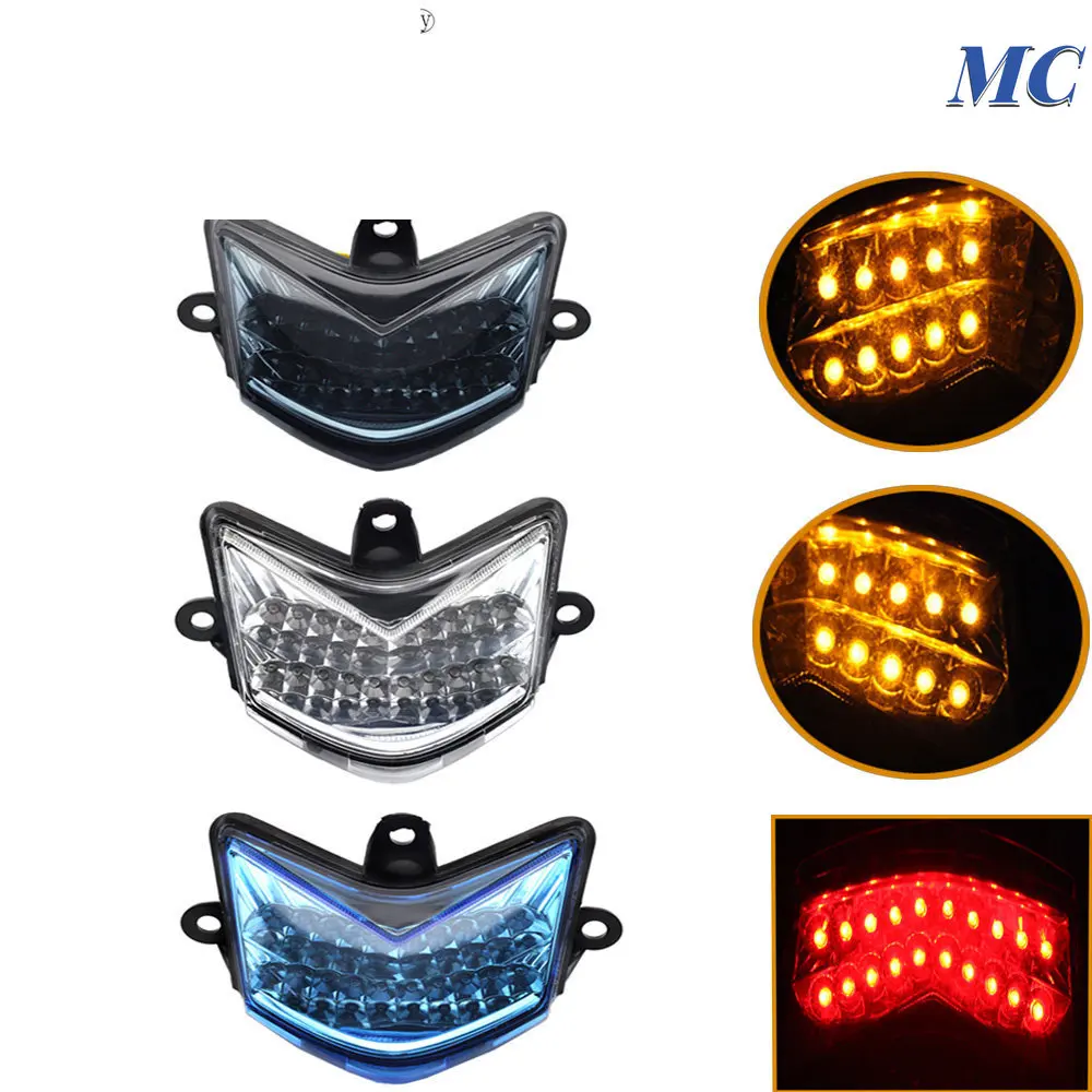 

motorcycle accessories For Kawasaki ZX-10R Integrated LED Tail Light Turn Signals Blinker 2004-2005