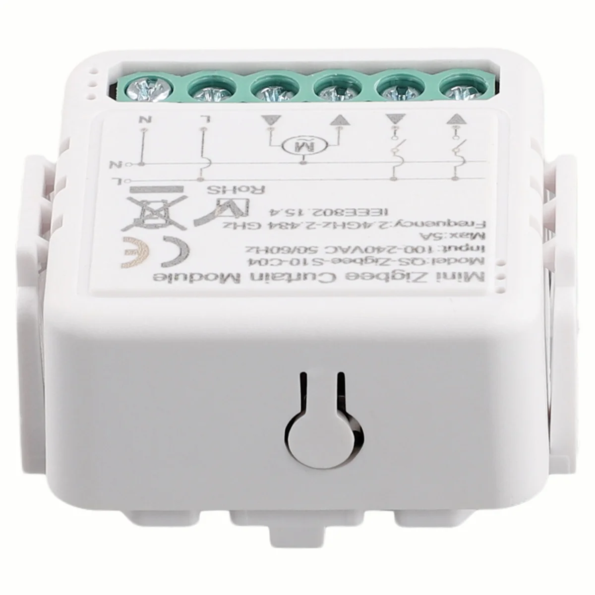 Умный мини-модуль Zigbee переключатель для занавесок с диммером нулевым пламенем C04