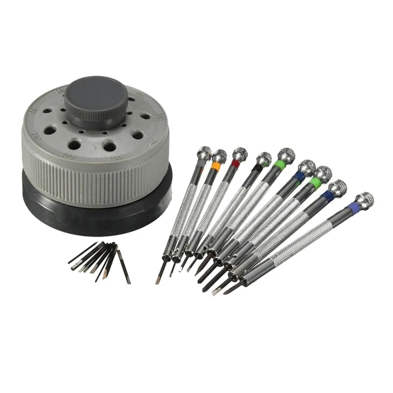 

0.5-2.5Mm Steel Precision Screwdriver Set Watch Repair Tool Kit 9Pcs For Watch Repairing