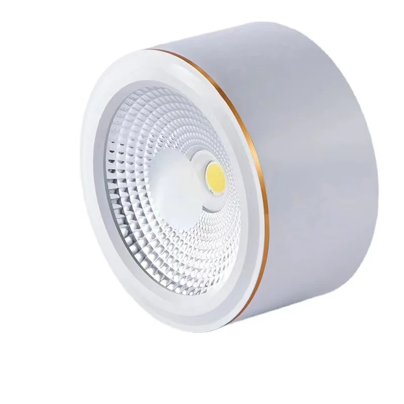 

Nordic surface mounted LED Dimmable Downlight Ceiling Light COB Spotlight 5W 7W 9W 12W 15W 18W Background Foyer Wall Lamp 220V