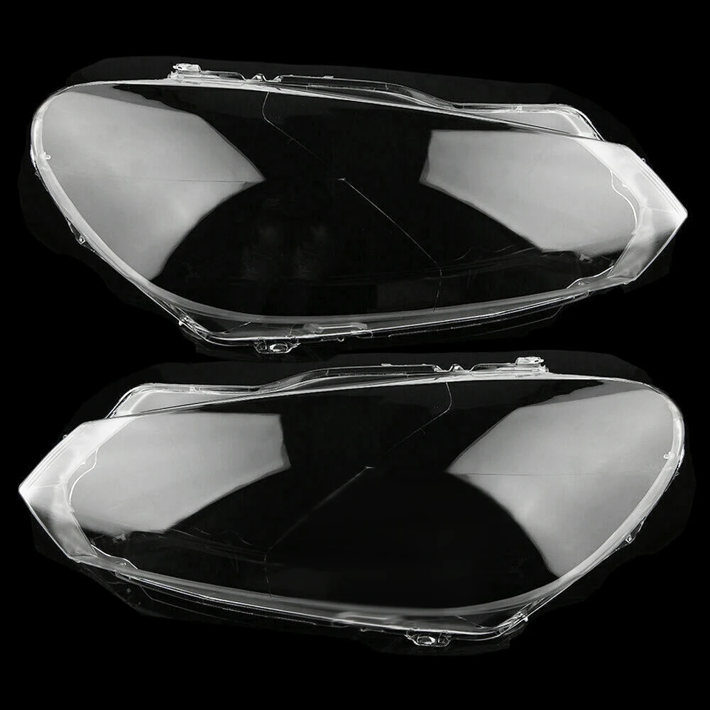 Крышка для автомобильной фары Golf 6 -MK6 2010-2014 прозрачная крышка с абажуром (левая