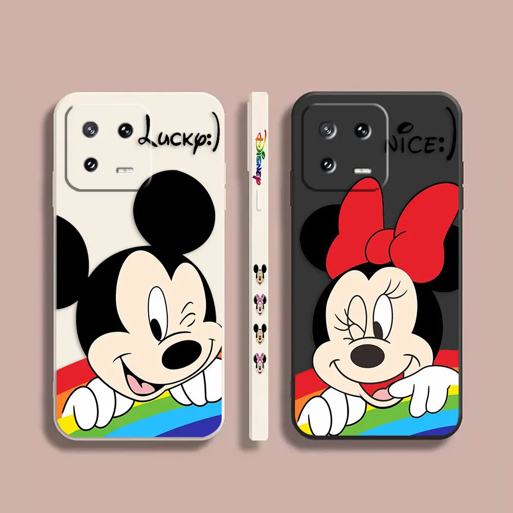 

Case For Xiaomi PCOO F3 F4 F5 M3 M4 M5 X3 X4 X5 MIX 3 4 Black Shark 4 5 GT Pro 4G 5G Case Funda Shell Anime Couple Mickey Mouse