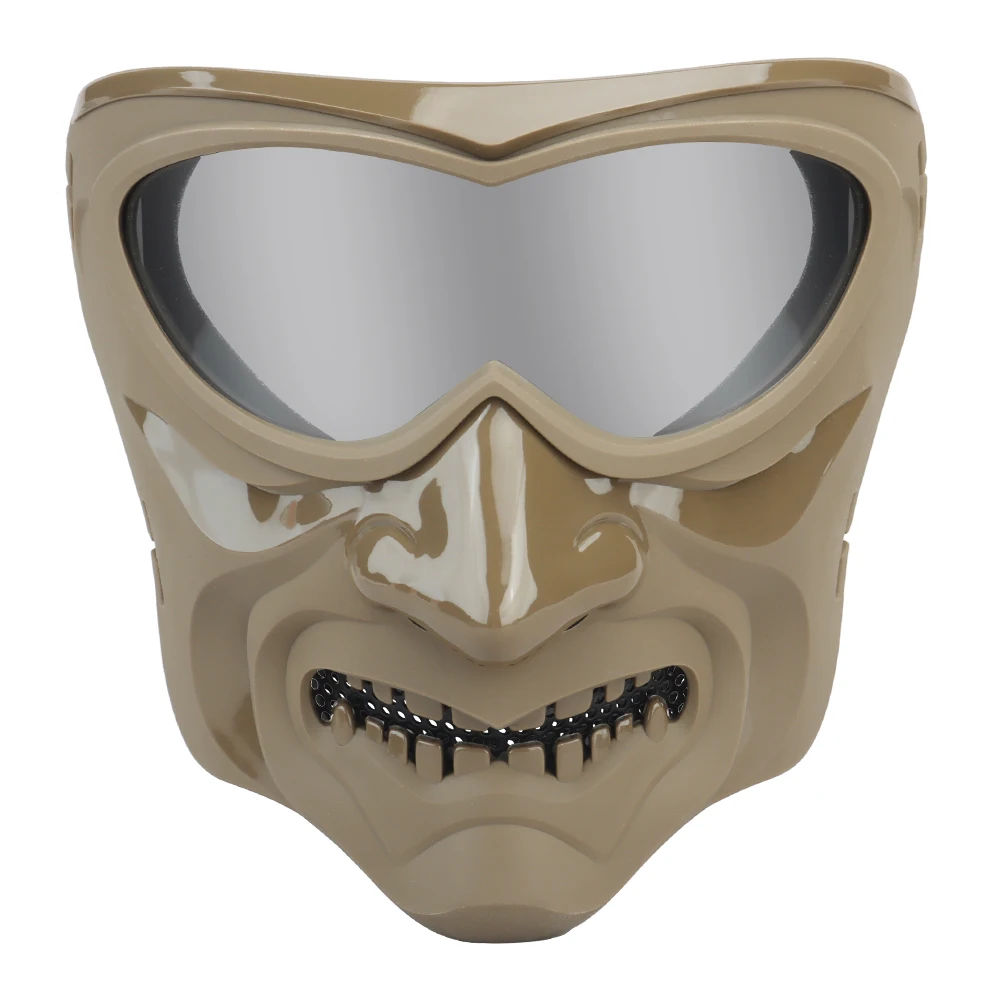 

Tactical Airsoft Mask Full Face Mask Breathable Airsoft Paintball Night Dark Knight Goggles Mask Hunting Shooting Accessoires