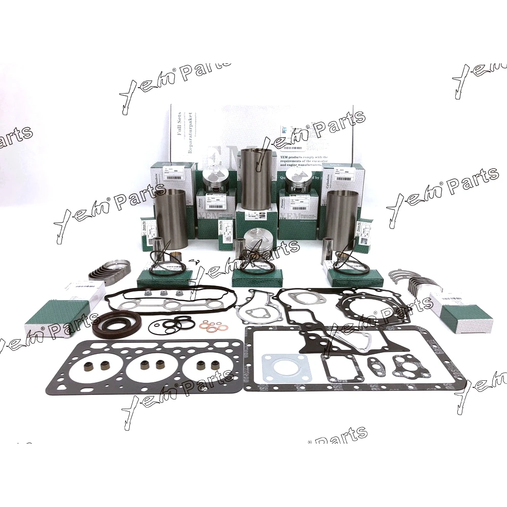 

Хорошее качество, капитальный Ремонтный комплект W, гильзовый цилиндр для двигателя Kubota D902, тракторный экскаватор