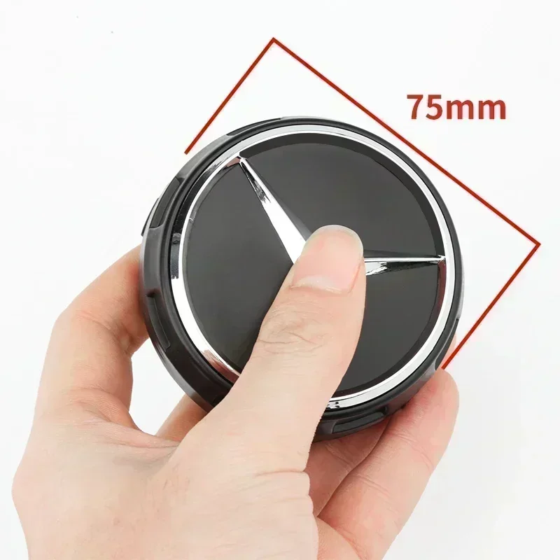 4 шт./лот 75 мм A0004000900 колпачок на ступицу колеса автомобиля эмблема значок Логотип