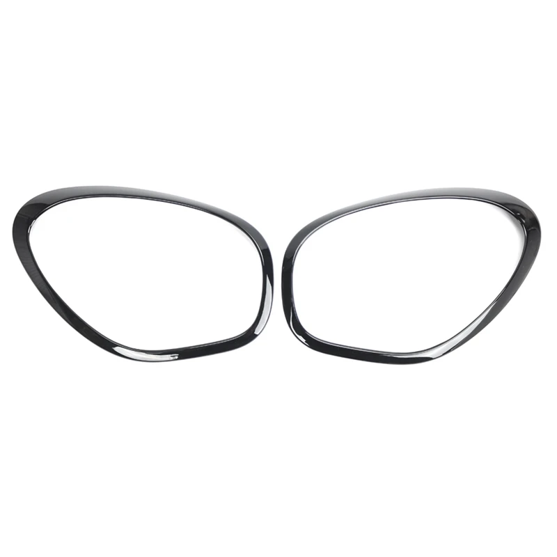 

2 шт. передняя фара рамка отделка автомобильные аксессуары 51139801573 51139801574 для BMW MINI Cooper R60 2011-2016