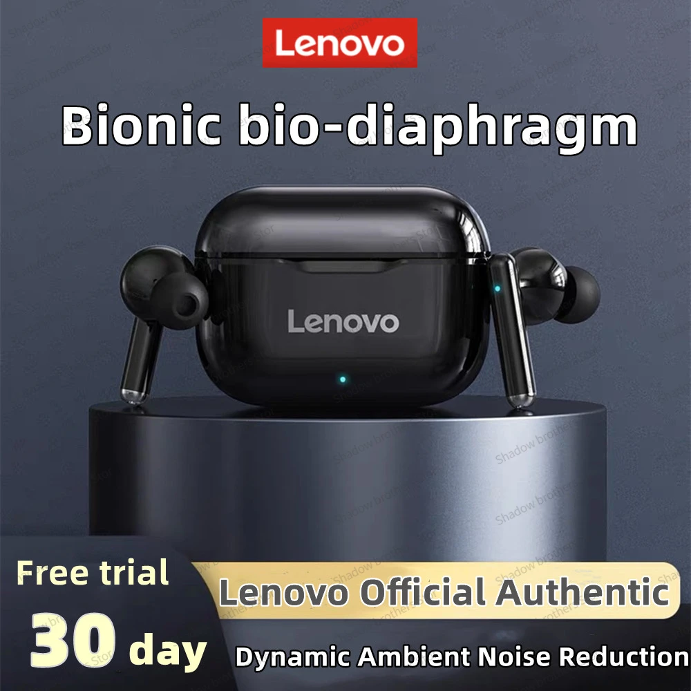 

Lenovo LP1S TWS Earphone Bluetooth 5.0 Earphone Wireless Headphone Waterproof Sport Headset Noise Reduction Earbuds with mic