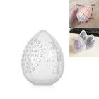 1 шт., прозрачная косметичка в форме яйца