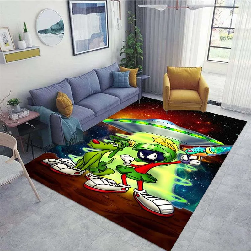 Marvin The Martian коврики для гостиной нескользящий ковер спальни мягкие детские
