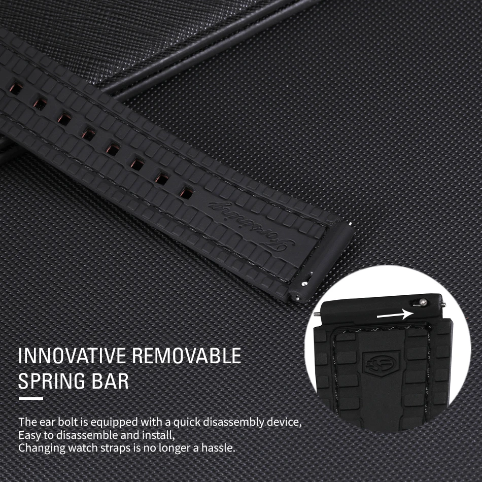 FORSINING оригинальные квадратные механические мужские часы со скелетом с