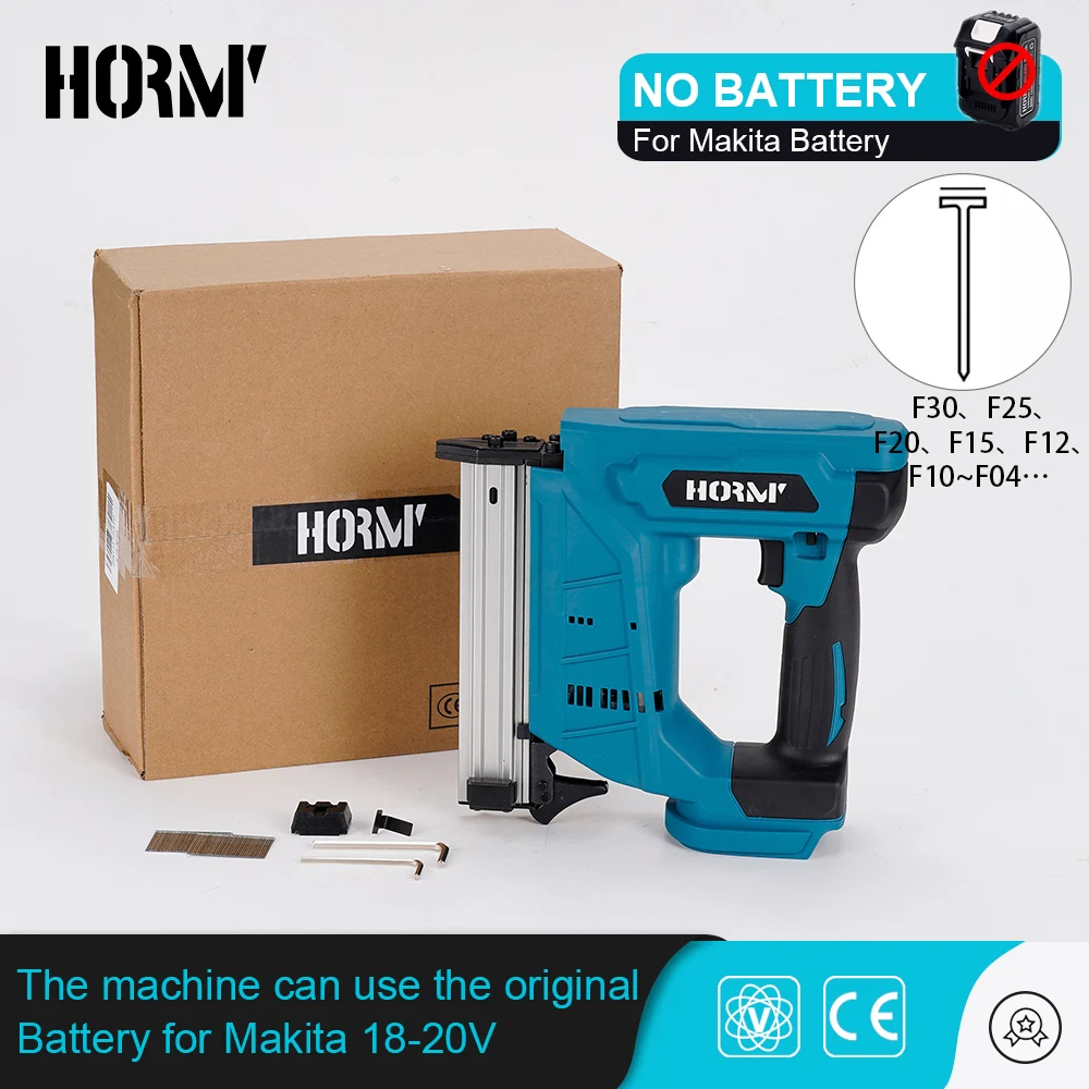 20V Electric Nail Gun Nailer Stapler Framing Nailer Tacker F