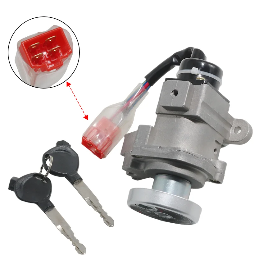 Переключатель зажигания для мотоцикла топлива газа с комплектом ключей Yamaha BWS125 R