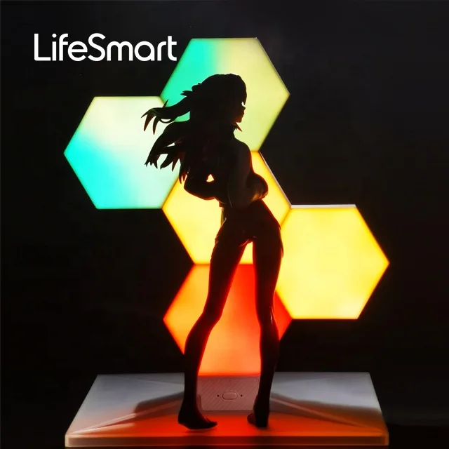 LifeSmart Cololight Pro 12 В шестигранная стена фотография дистанционное управление