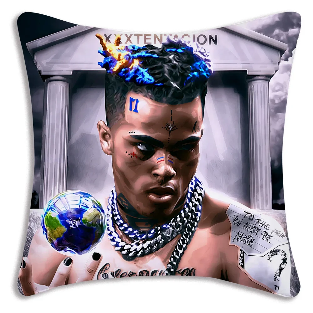 Чехлы на подушки в стиле хип-хоп Z-XXXTentacion мультяшный диван декоративные домашние