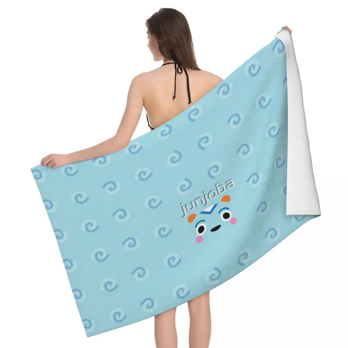 

Банное полотенце с ярким принтом, 80x130 см