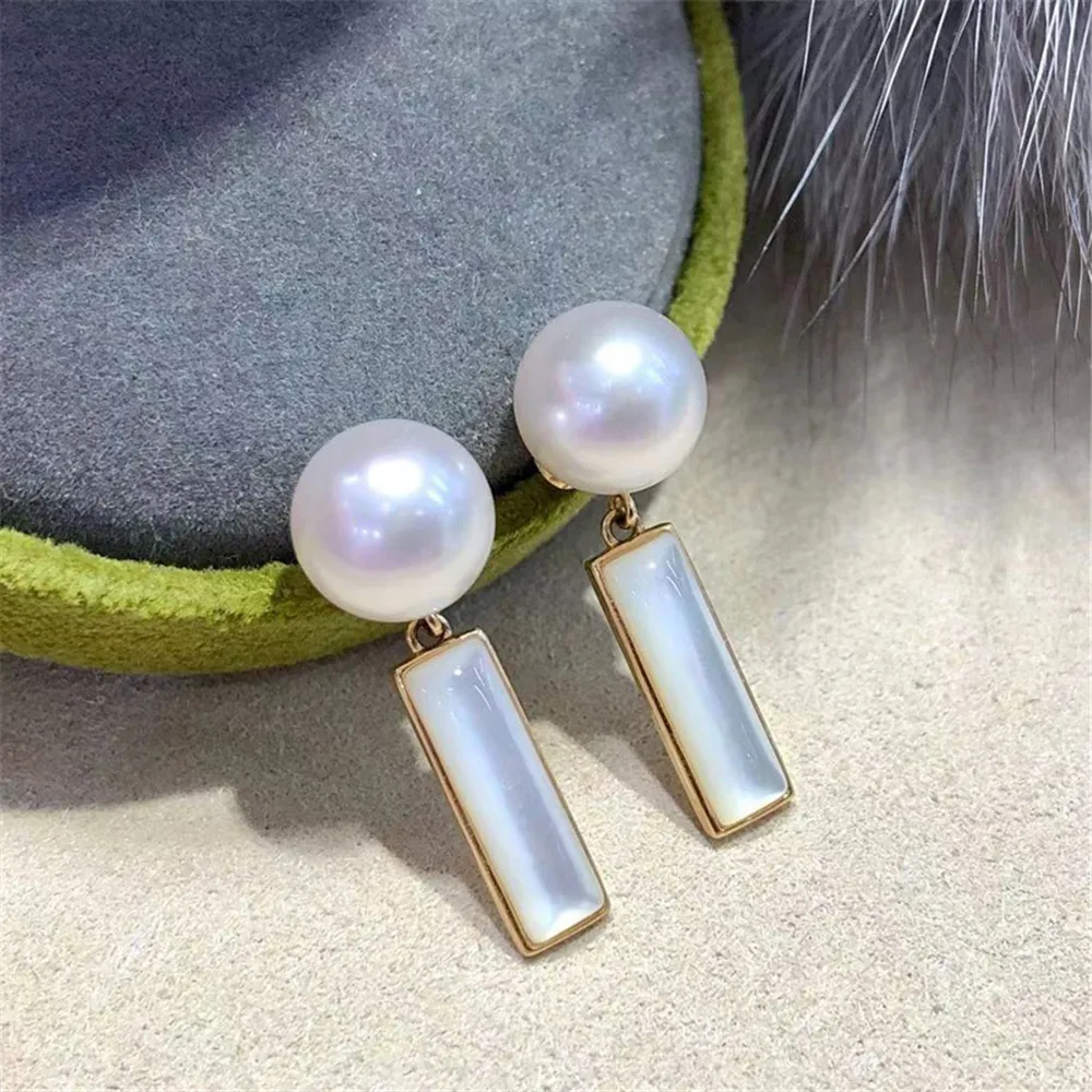 

Classic Pearl Earrings Accessories 925 Sterling Silver Earring Needle For Women 14K Gold Filled Plating Accessiroes Making