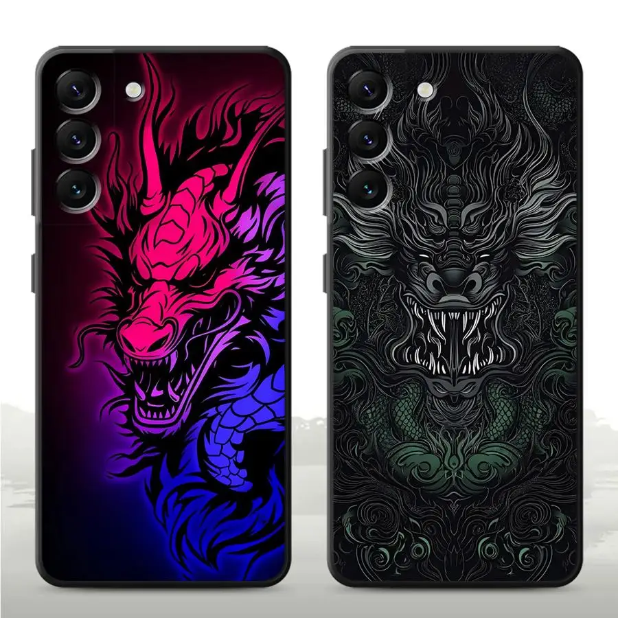 Фото Красочный чехол с изображением дракона для Xiaomi Redmi Note 7 8 9 10 11s 12s 10S 9S 13 Pro Plus 12 Pro 11 14 Funda Phone Cover №2