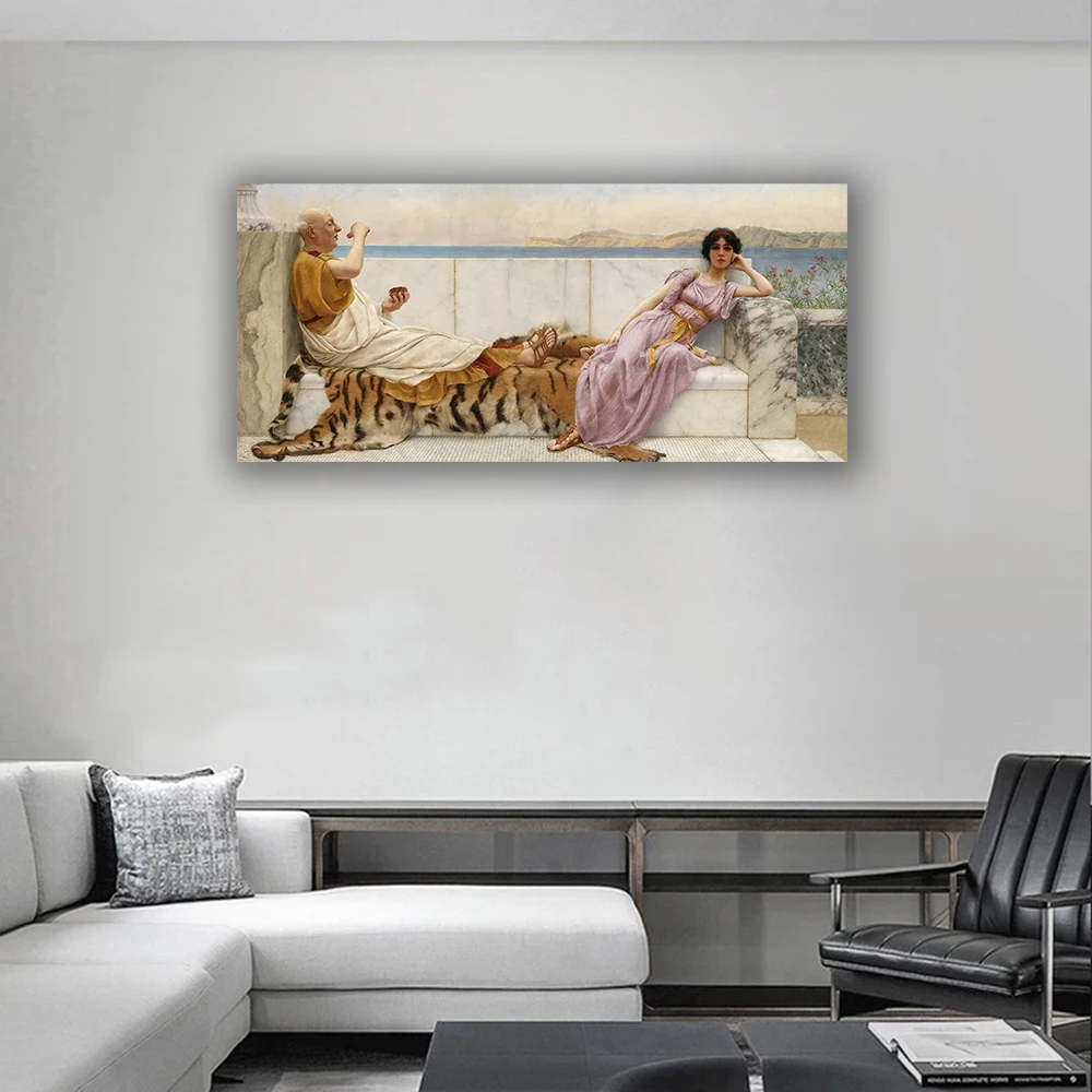 Постер Джон Уильям годвард восемьдесят и восемнадцать знаменитая картина принт