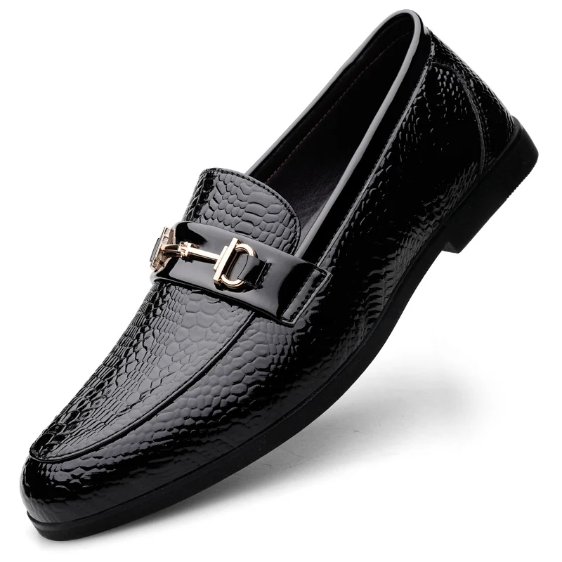 

Men's Classic Loafers Work Shoes Business Shoes Soft Leather Non-slip Men's Shoes Casual Flat Shoes Doug Boat Shoes