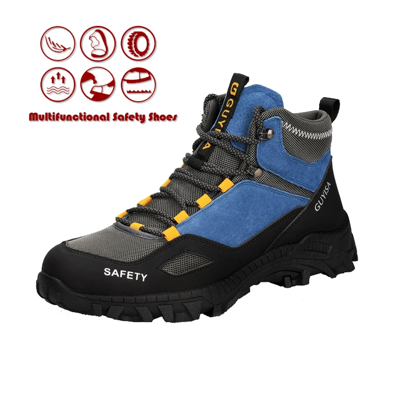 

Smash and Puncture Resistant Steel Shoes Men's Shoes Safety Shoes Work Shoes Women's Boots Outdoor Shoes Hiking Shoes Plus Size