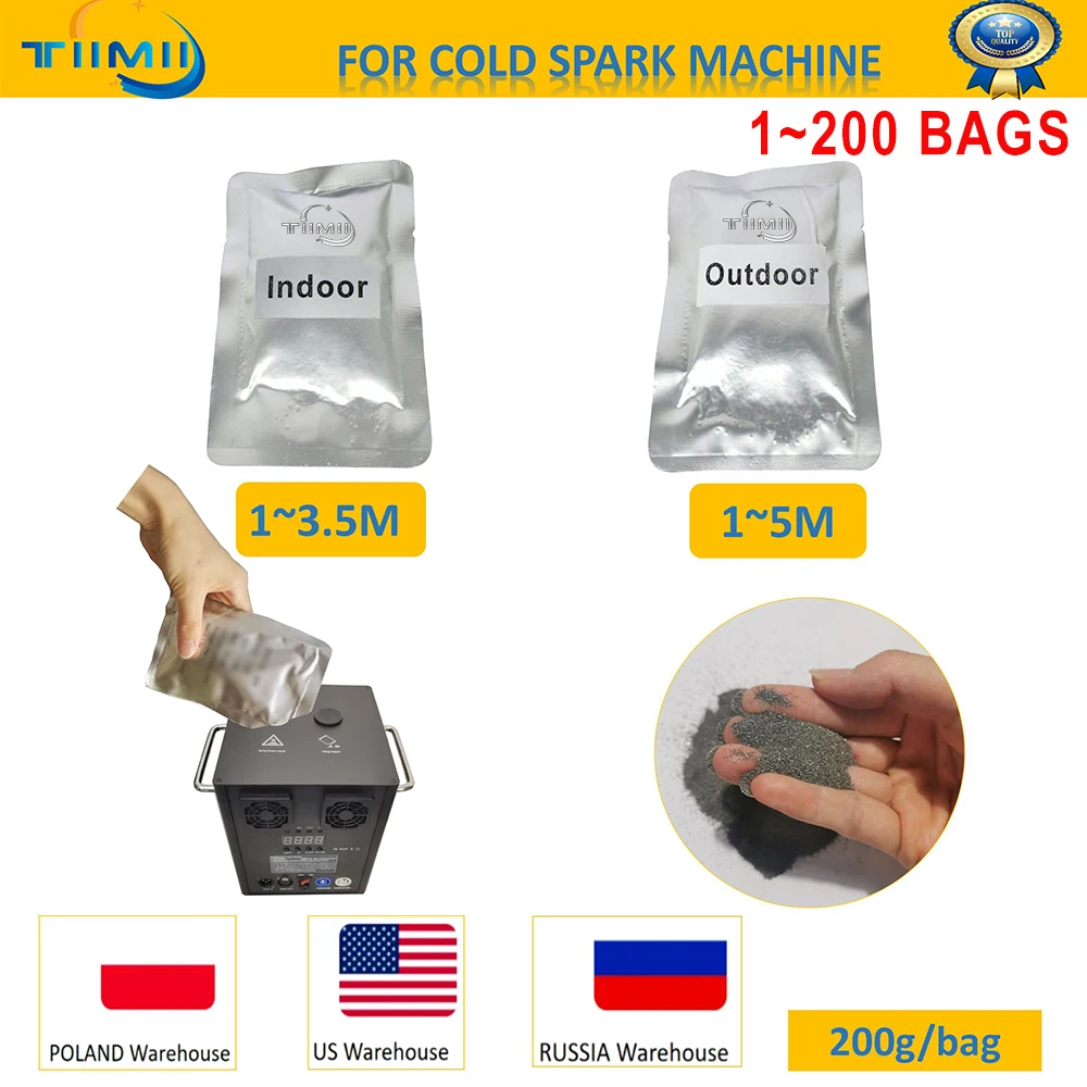

Расходный порошок для холодных искр Blueshow Ti Powder 200g bag