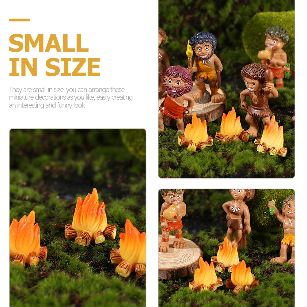 20 шт. весы костра микро модель украшения камин мебель миниатюрные аксессуары для