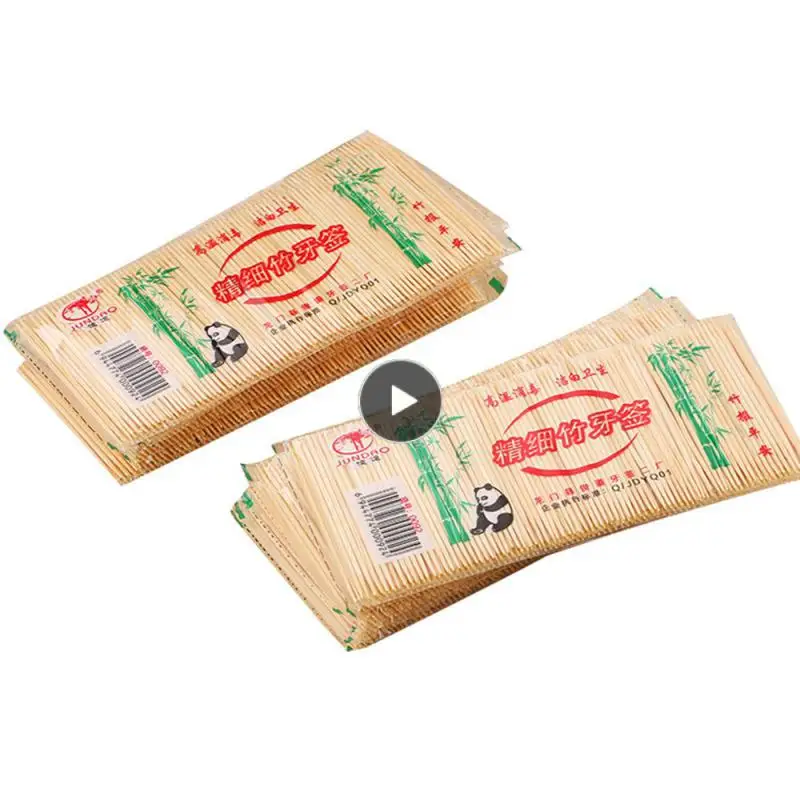 

Durable Double-headed Toothpicks Natural Hotel Products Toothpicks Restaurant Bamboo Toothpick Restaurant Hotel Accessories