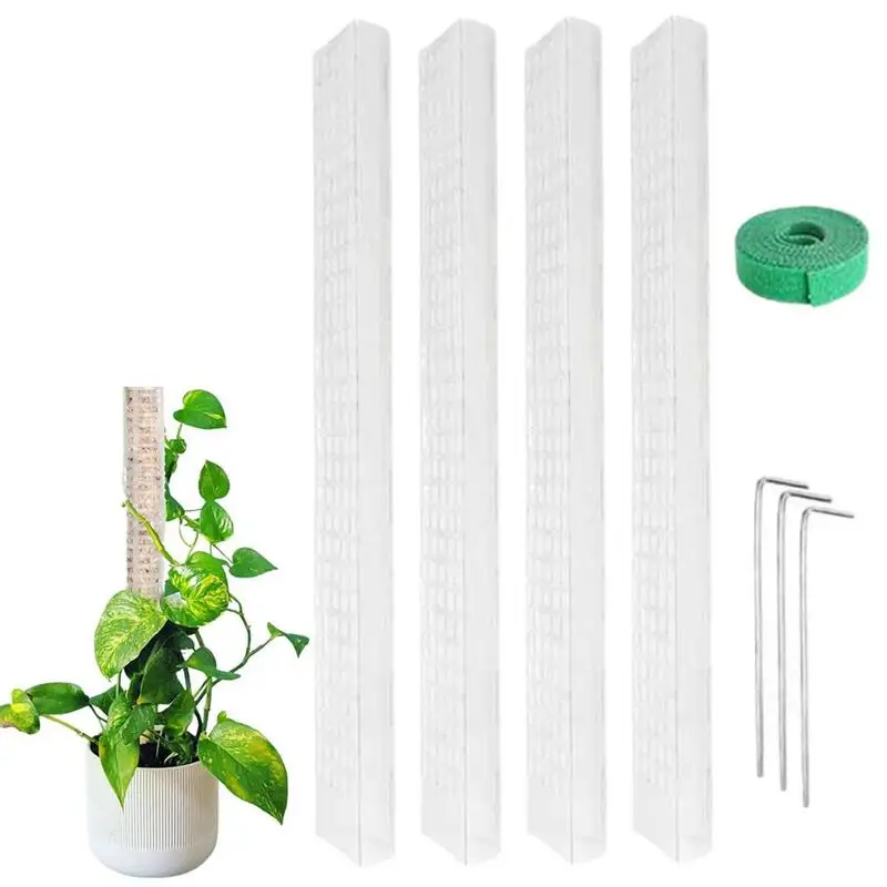 

Plant Support Pole 24 Inches Moss Pole For Plants Monstera Plant Support Stick Plant Poles For Indoor Climbing Plants Monstera