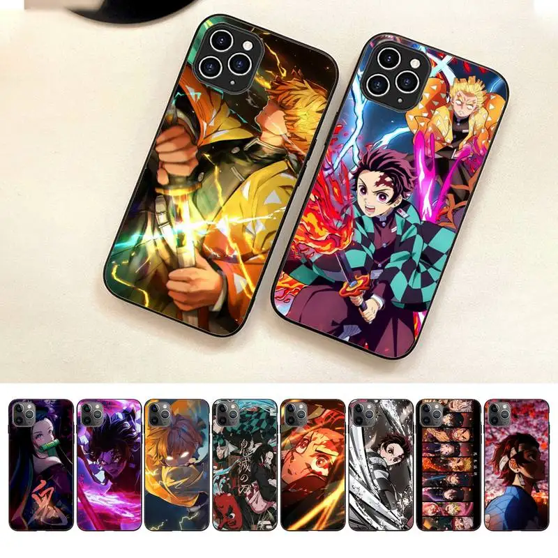 

Anime Demon Slayer Kamado Nezuko Girl Phone Case For Iphone 7 8 Plus X Xr Xs 11 12 13 14 Se2020 Mini Pro Max Case