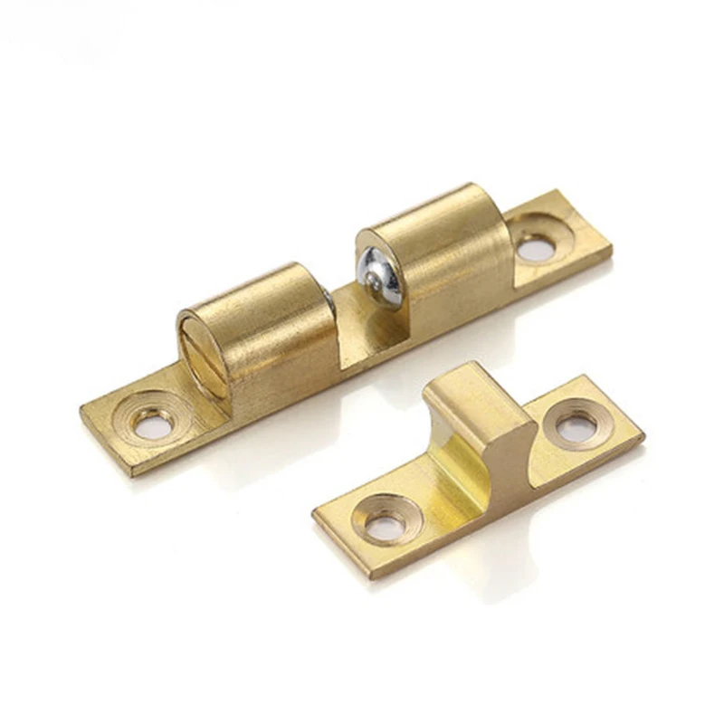1 шт. латунные защелки для дверей шкафов 40-70 мм