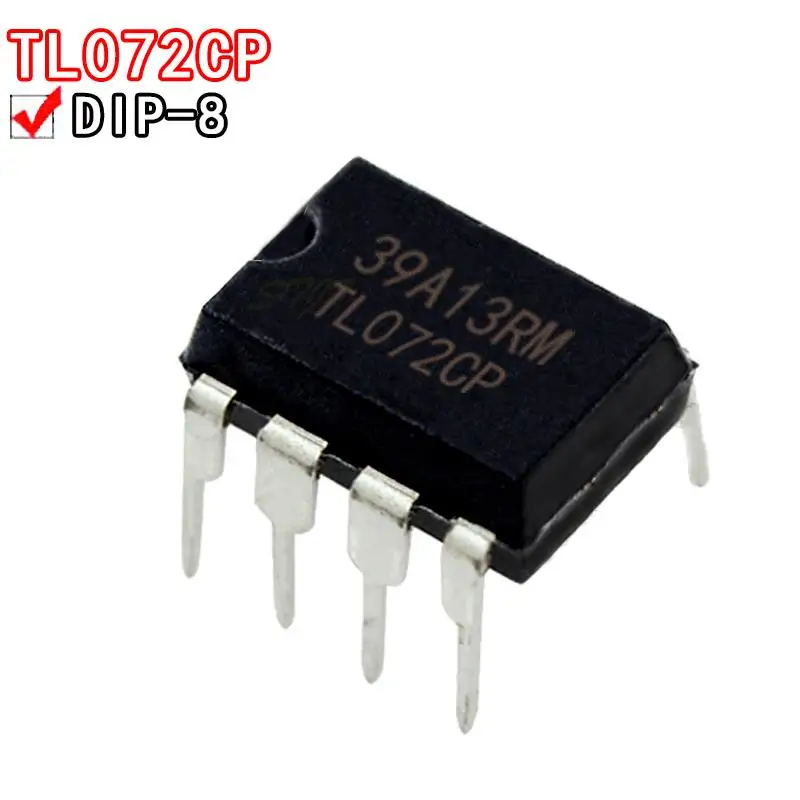 

100PCS TL072CP DIP8 TL072 DIP TL072CN DIP-8 new and original IC