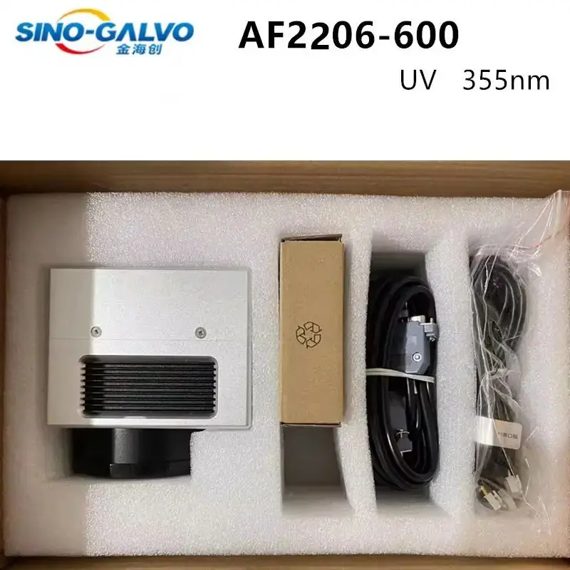 УФ-головка Galvo SINO-GALVO AF2206-600 Запчасти для УФ-машины Head 355 нм
