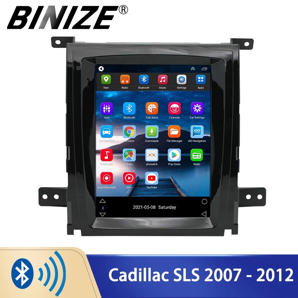 Автомагнитола Binize 2 Din мультимедийный видеоплеер с GPS-навигацией и Android для Cadillac